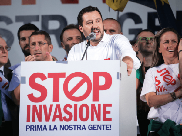 Nearly 70 Per Cent of Italians Back Salvini’s Stand Against EU on Migrant Ferries